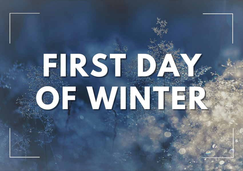 First day best sale of winter 2021